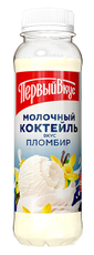 Коктейль молочный Первый вкус пломбир 2.5%, 290г