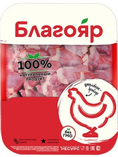 Сердце цыпленка-бройлера Благояр охлажденное, 900г