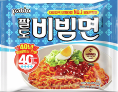 Лапша быстрого приготовления Paldo Пибим мен, 130г