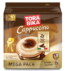 60ШТX25,5Г НАПИТОК КОФЕЙНЫЙ TORABIKA CAPPUCCINO РАСТВОРИМЫЙ