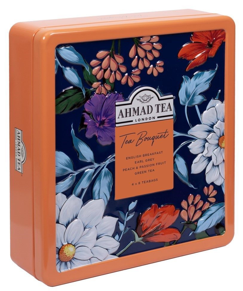 32ШТХ2Г ЧАЙ AHMAD TEA BOUQET АССОРТИ Ж/Б