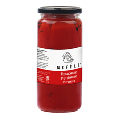 Перцы красные Nefeli печеные, 500мл