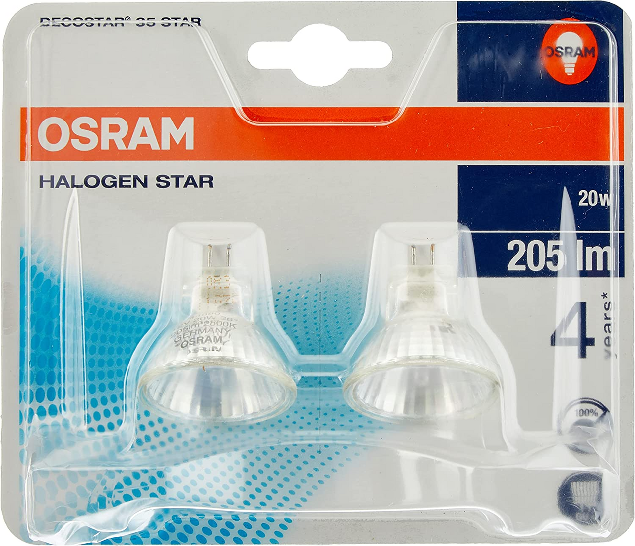 Лампа галогенная Osram ST51 20W GU4