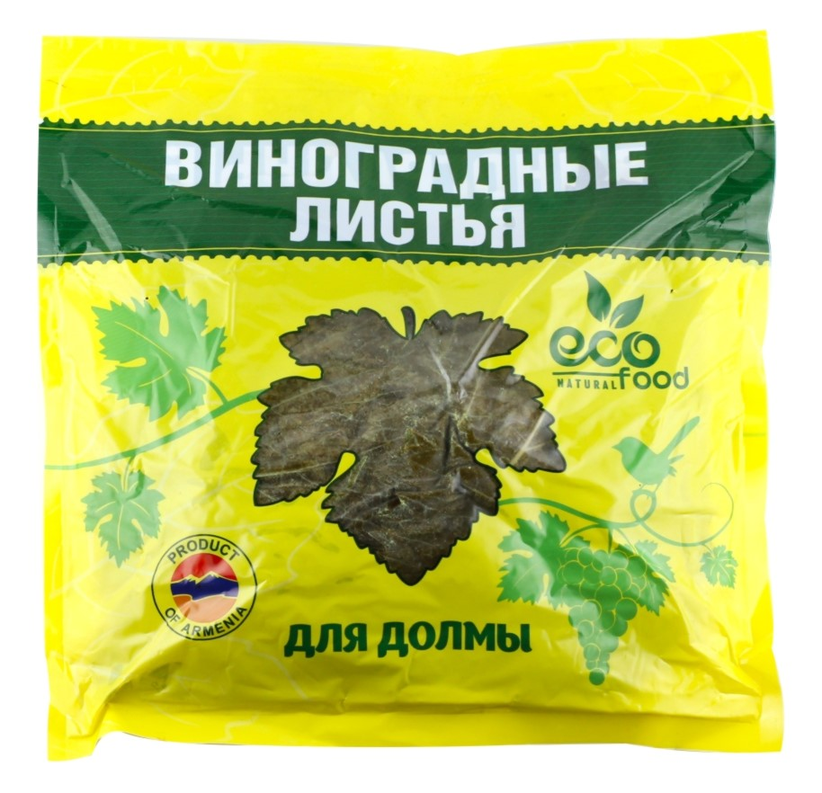 Листья виноградные EcoFood для долмы, 500г