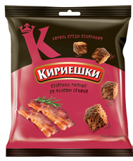 Сухарики Кириешки бекон, 40г