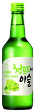 Напиток спиртной Soju Jinro зеленый виноград, 0.36л