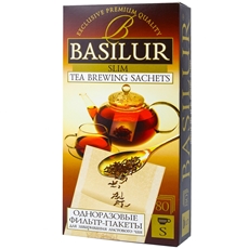 Фильтр-пакеты Basilur Для заваривания листового чая 80шт, 32г