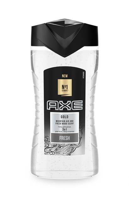 Гель для душа мужской AXE Голд, 250 мл