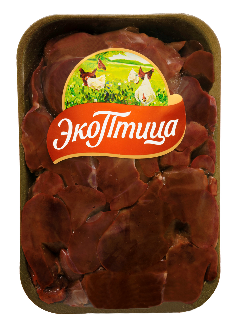 Печень цыпленка-бройлера Экоптица охлажденная, ~900г