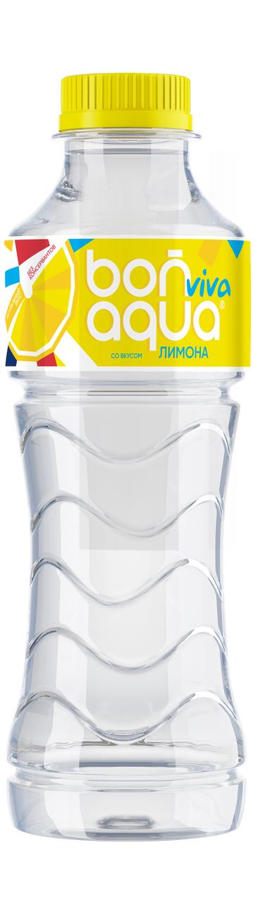 Напиток безалкогольный BONAQUA Viva со вкусом лимона негазированный, 0,5 л