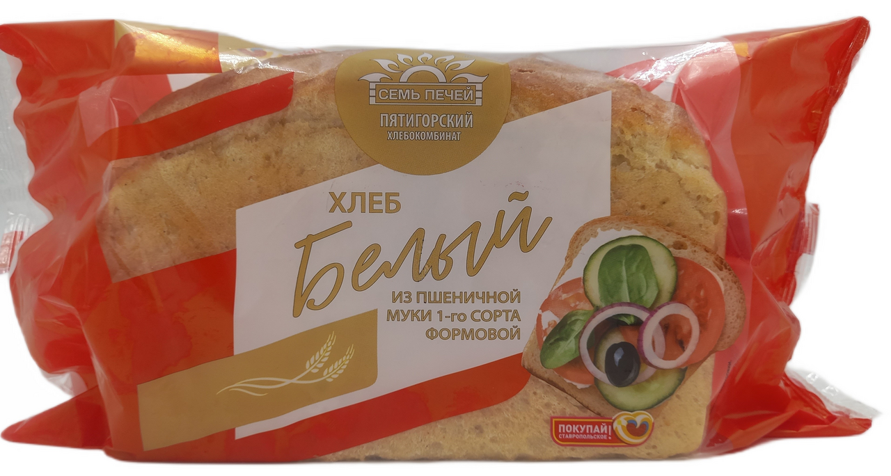 Хлеб Семь Печей белый, 500г