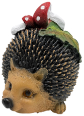 Фигурка Decobraz Еж с грибами, 23 х 23 х 14см