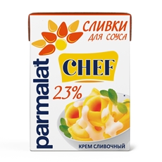 Сливки Parmalat для соусов ультрапастеризованные 23%, 200мл