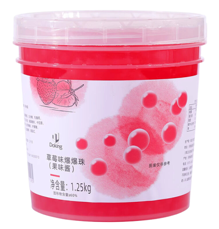 Джус-боллы Doking клубника, 1.25кг
