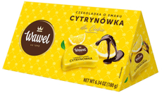 Конфеты Wawel шоколадные лимонный ликер, 180г