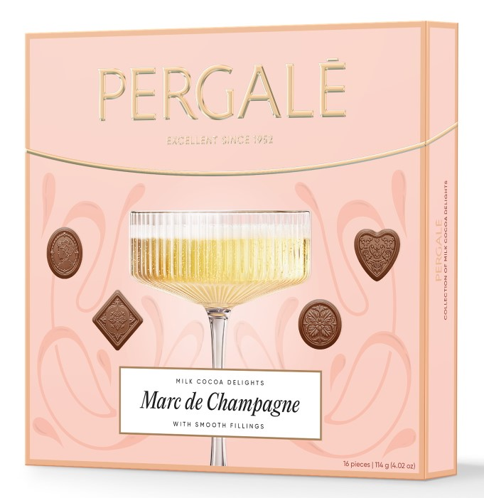 Конфеты Pergale Marc de Champagne, 114г