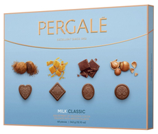 Конфеты Pergale Milk classic ассорти, 343г