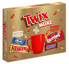 Набор подарочный кондитерский Twix minis, 166г