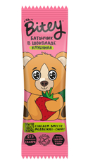 Батончик фруктовый Take a Bitey шоколад и клубника, 35г