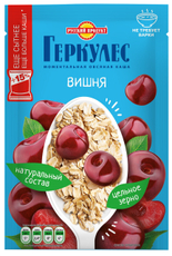 Каша овсяная Русский продукт геркулес вишня, 40г