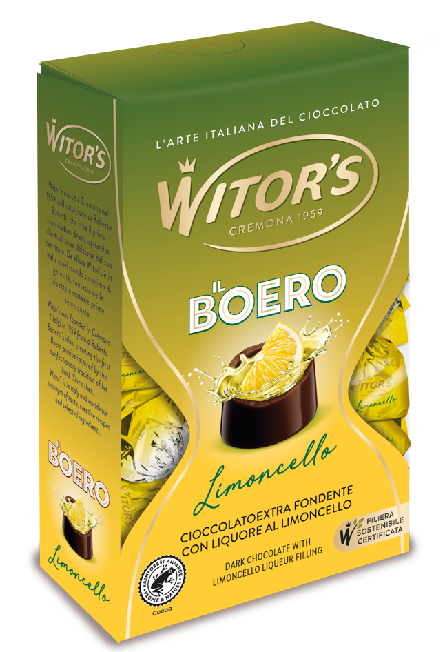 Конфеты Witor's Il Boreo шоколадные ликер лимончелло, 145г