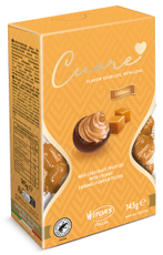 Конфеты Witor's Cuore шоколадные карамель, 145г