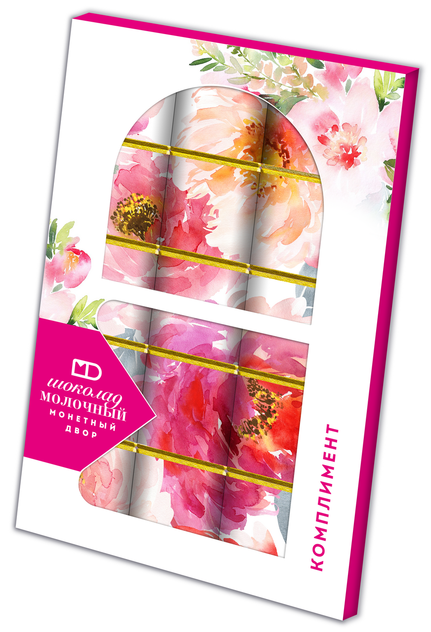 Шоколад Монетный Двор Комплимент молочный, 75г