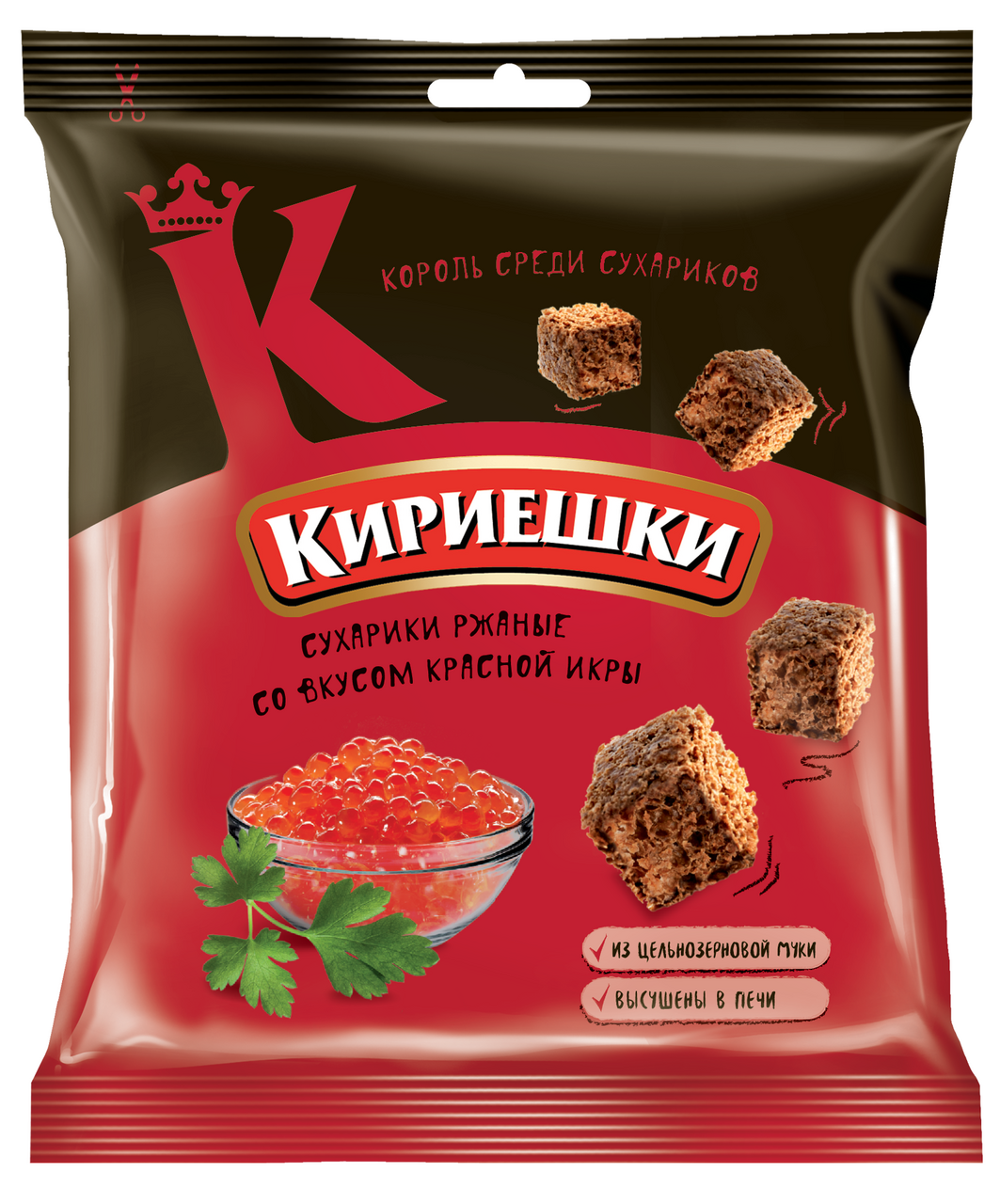 Сухарики Кириешки красная икра, 40г