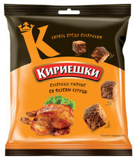 Сухарики Кириешки курица, 40г