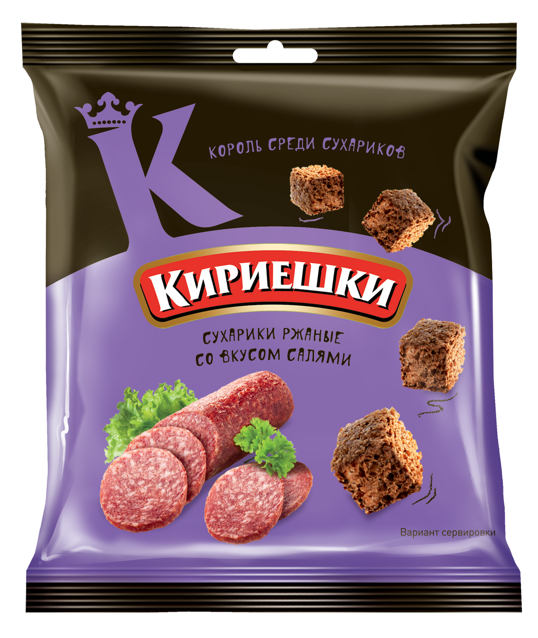 Сухарики Кириешки салями, 40г