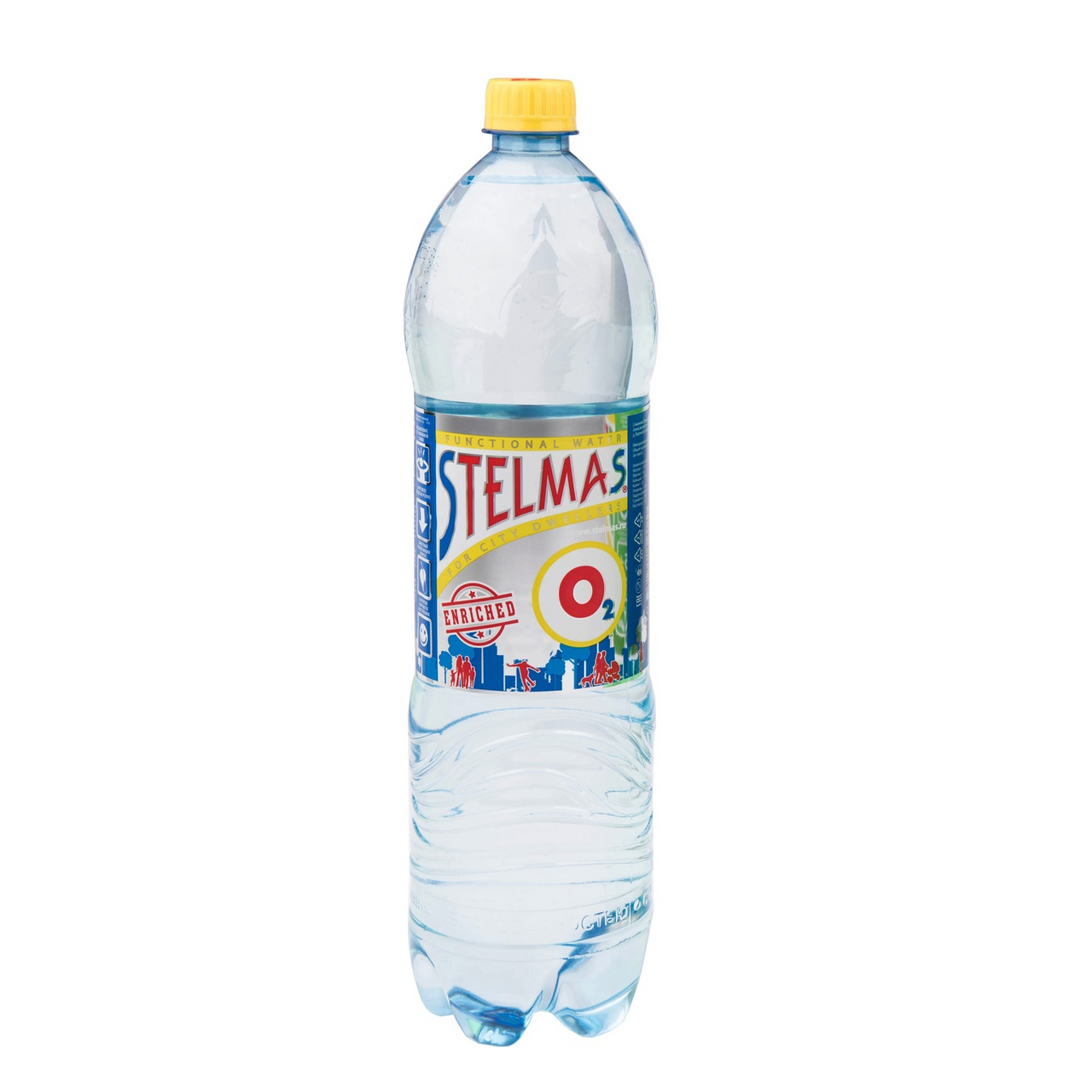 Изображение товара Вода Stelmas O2 питьевая негазированная, 1.5л