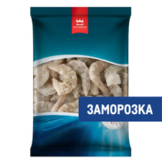 Креветки Novomar очищенные свежемороженые 21/25, 800г