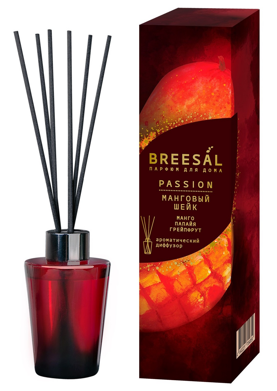 Диффузор ароматический Breesal Passion манговый шейк, 70мл