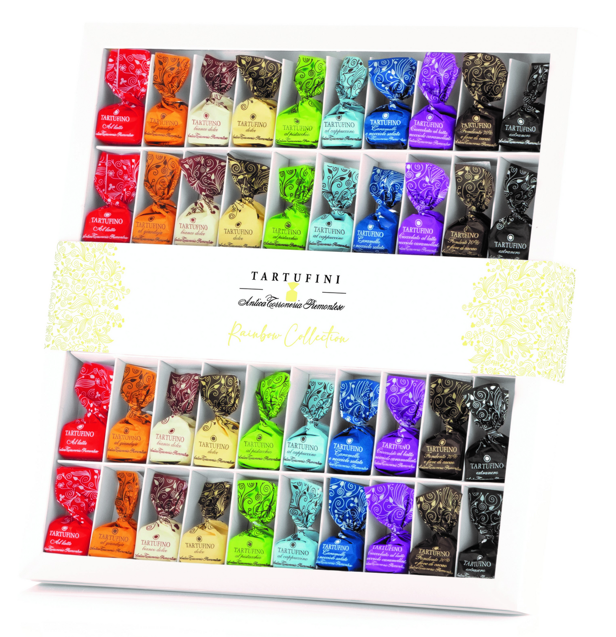 Конфеты Antica Torroneria Piemontese Rainbow трюфели, 350г