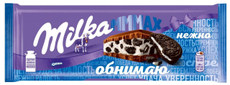 Шоколад Milka Mmmax Oreo молочный, 253г