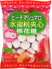 Зефир Eiwa персиковая начинка, 90г