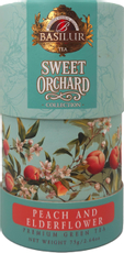 Чай зеленый Basilur Сладкий сад персик и бузина, 75г