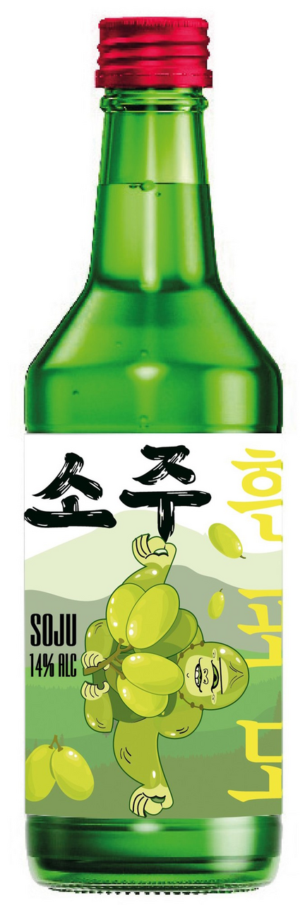 Аперитив Soju Dijest белый виноград, 0.375л