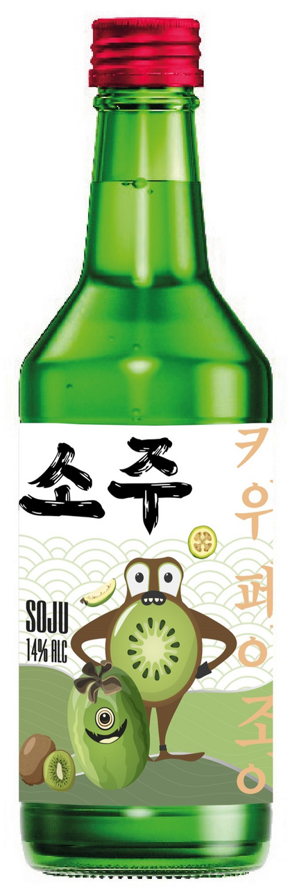 Аперитив Soju Dijest киви и фейхоа, 0.375л