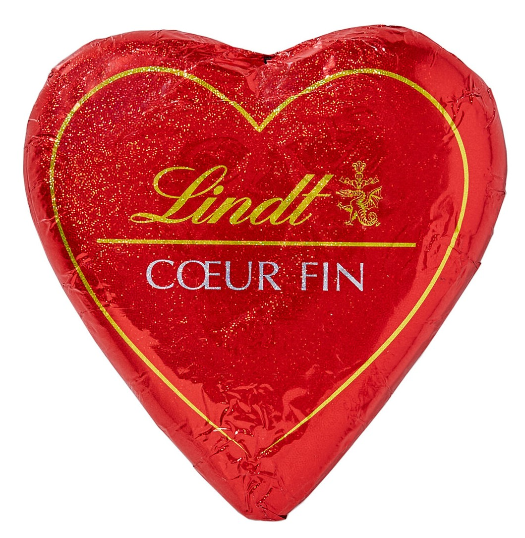 Шоколад Lindt Coeur Fin фигурный сердце, 24г