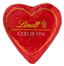 Шоколад Lindt Coeur Fin фигурный сердце, 24г