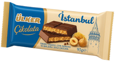 Шоколад Ulker Istanbul молочный с фундуком, кадаифом и пахлавой, 93г