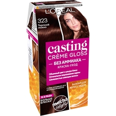 Крем-краска для волос L'Oreal Paris Casting Creme Gloss 323 Черный шоколад, 180мл