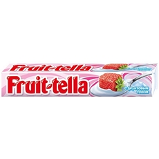 Конфета жевательная Fruittella Клубничная с йогуртом, 41г