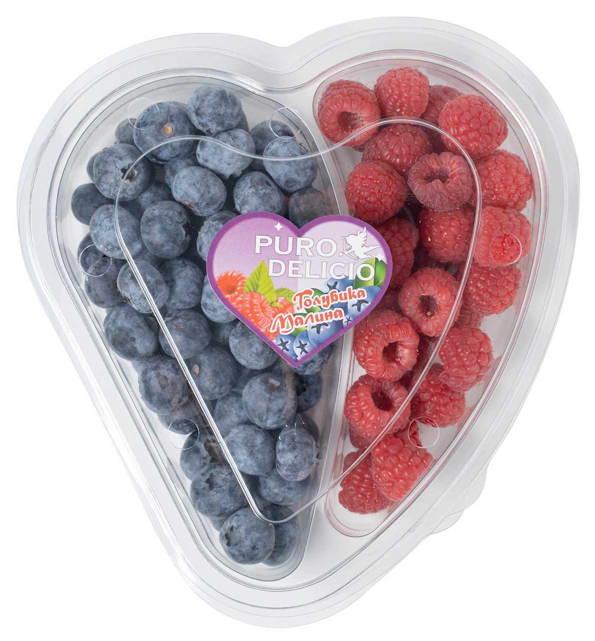 Изображение товара Микс ягодный голубика и малина, 200г