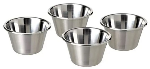 Изображение товара METRO PROFESSIONAL Соусник 120мл комплект из 4 шт для соусов специй и топпингов