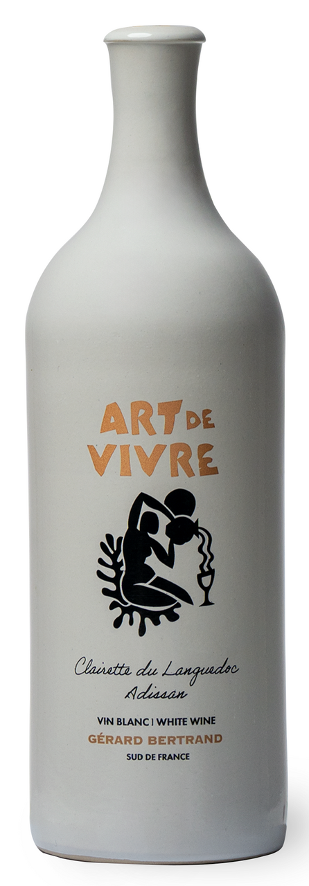 Изображение товара Вино Gerard Bertrand Art de Vivre Adissan Blanc 0.75 л полусухое белое