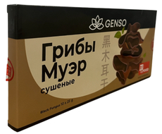 Грибы сушеные Genso Муэр древесные (25г x 10шт), 250г