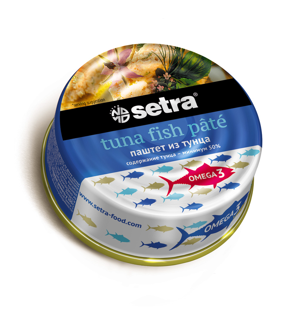 Паштет Setra из тунца, 80г