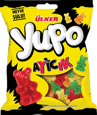 Жевательный мармелад Ulker Yupo с фруктовым соком Медвежата, 80г